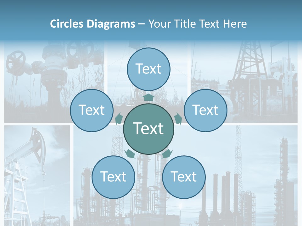 Oil Energy Machine PowerPoint Template