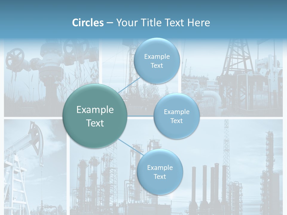 Oil Energy Machine PowerPoint Template