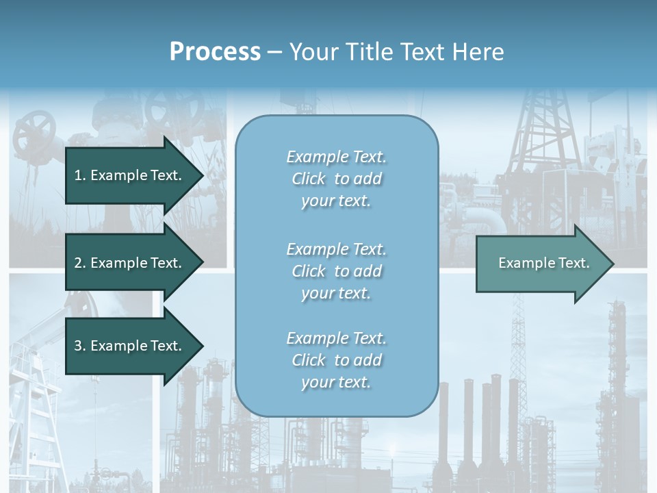 Oil Energy Machine PowerPoint Template