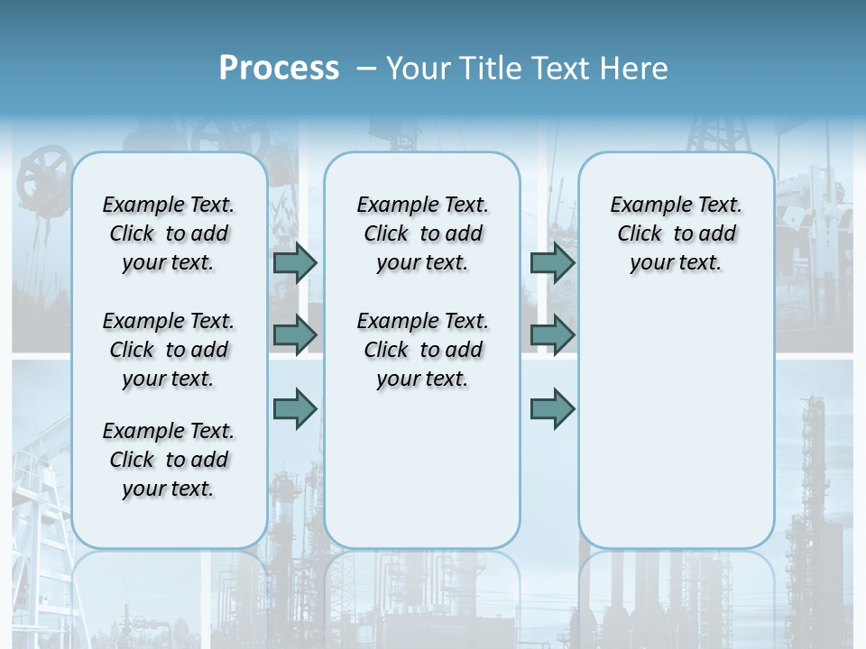 Oil Energy Machine PowerPoint Template