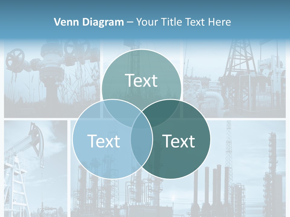 Oil Energy Machine PowerPoint Template