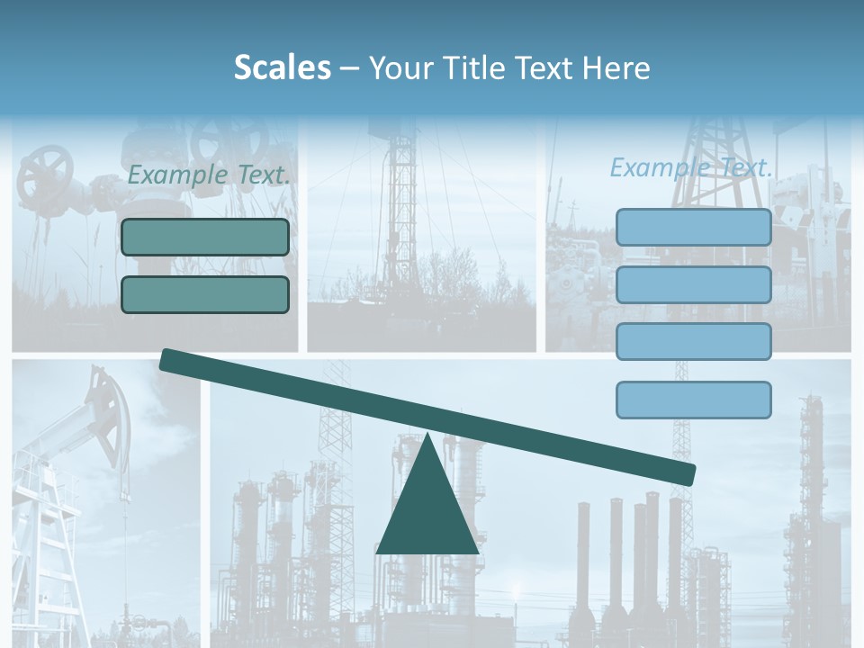 Oil Energy Machine PowerPoint Template