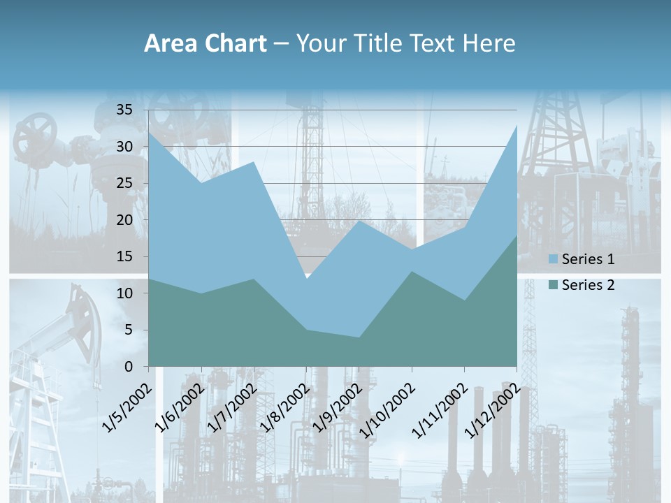 Oil Energy Machine PowerPoint Template