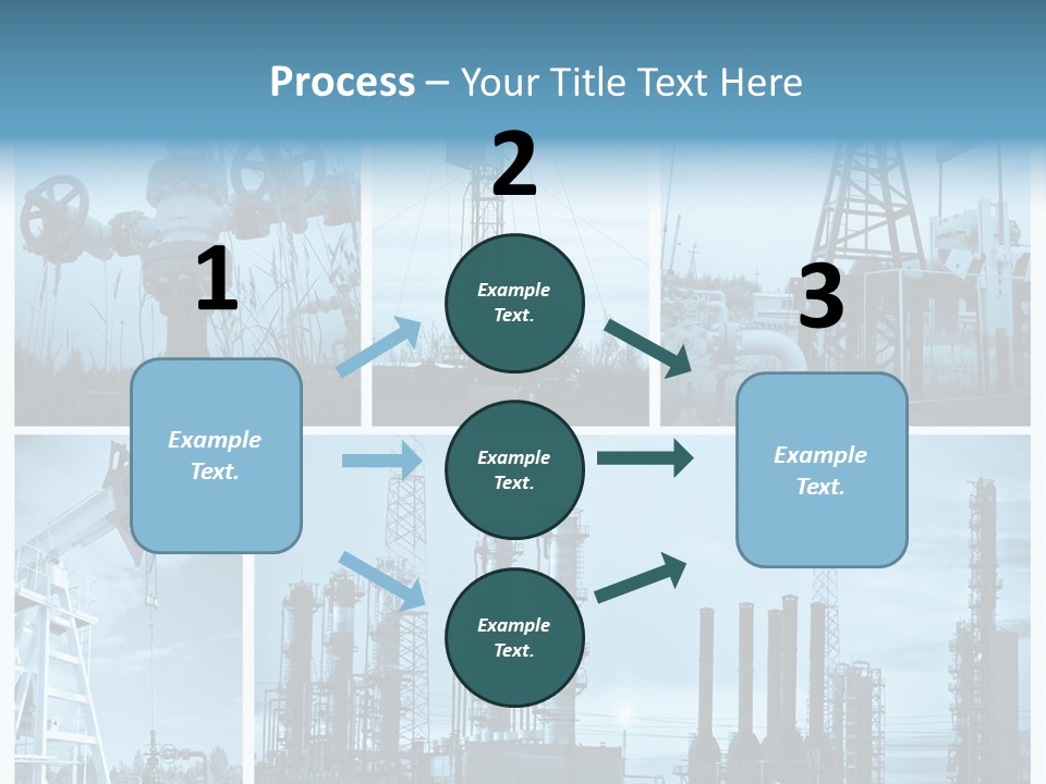 Oil Energy Machine PowerPoint Template