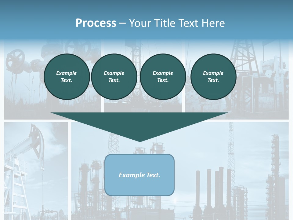 Oil Energy Machine PowerPoint Template