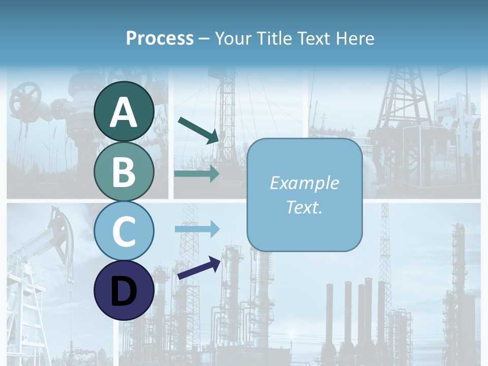 Oil Energy Machine PowerPoint Template