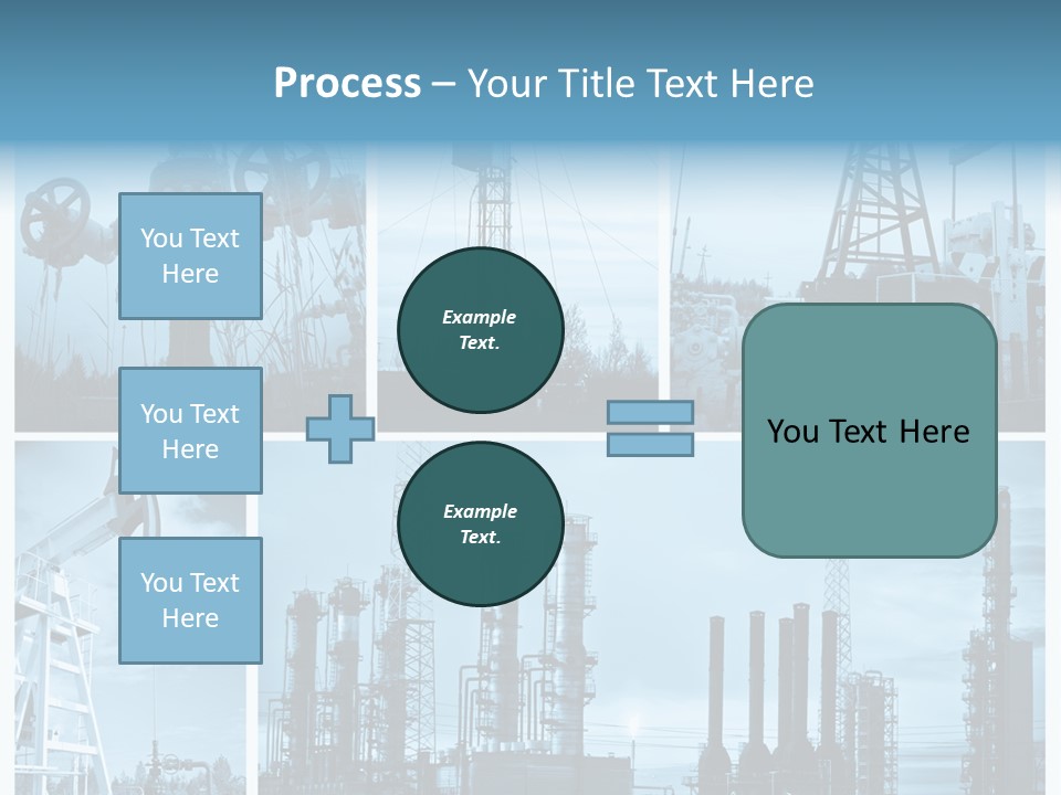 Oil Energy Machine PowerPoint Template