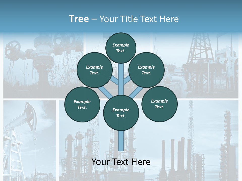 Oil Energy Machine PowerPoint Template