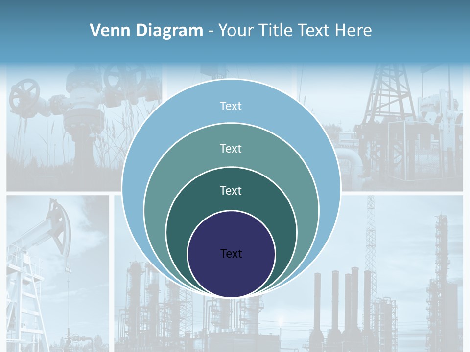 Oil Energy Machine PowerPoint Template