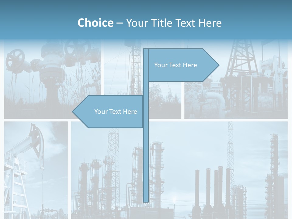 Oil Energy Machine PowerPoint Template