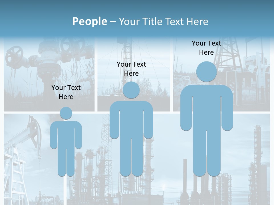 Oil Energy Machine PowerPoint Template