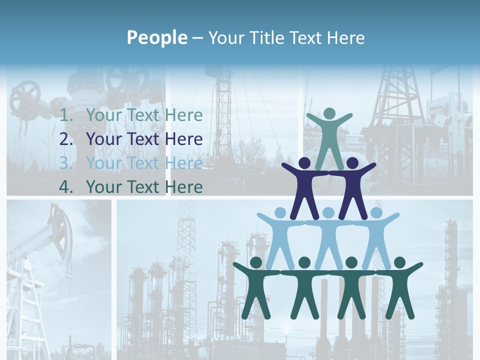 Oil Energy Machine PowerPoint Template