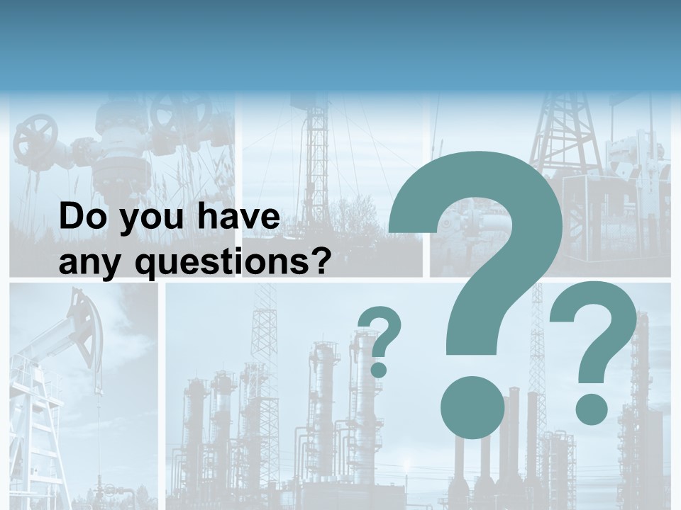Oil Energy Machine PowerPoint Template