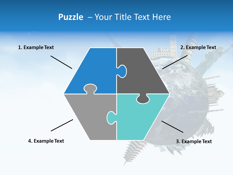 Greek Steps Church PowerPoint Template