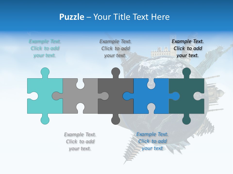 Greek Steps Church PowerPoint Template