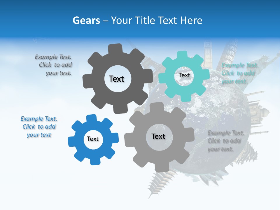 Greek Steps Church PowerPoint Template