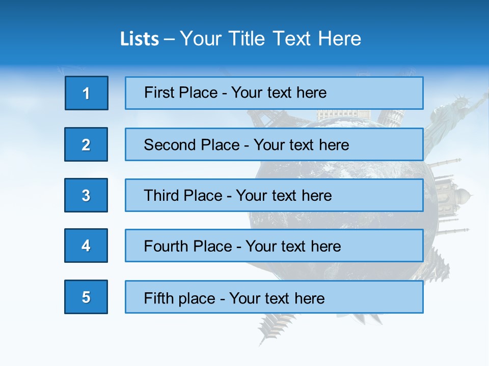 Greek Steps Church PowerPoint Template