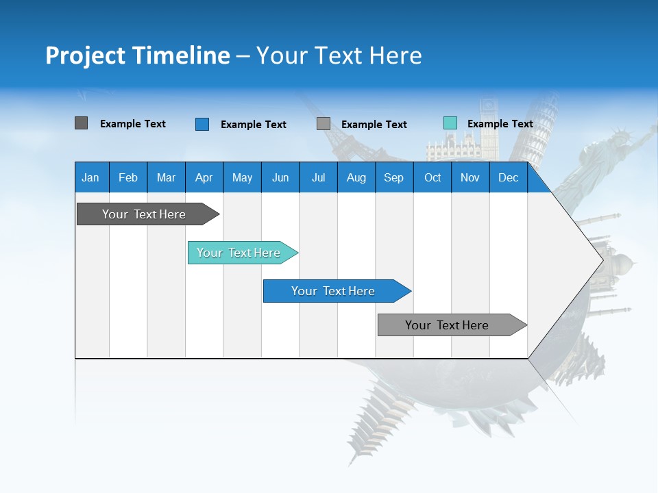 Greek Steps Church PowerPoint Template