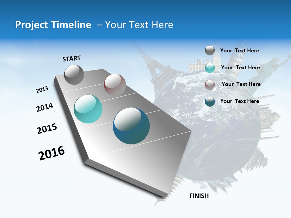 Greek Steps Church PowerPoint Template