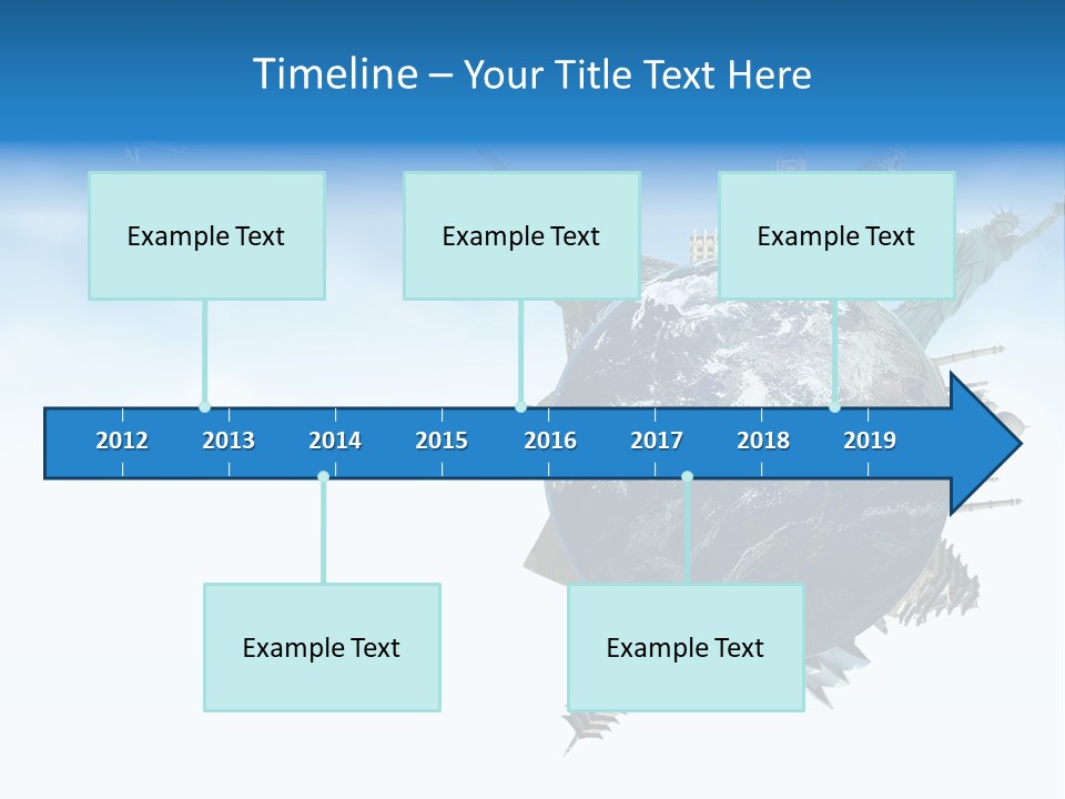 Greek Steps Church PowerPoint Template