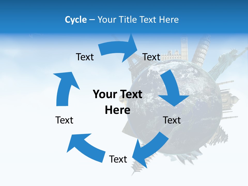 Greek Steps Church PowerPoint Template