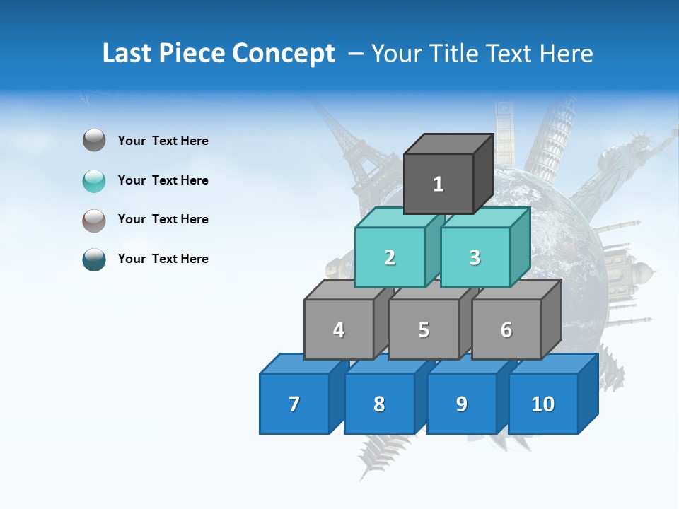 Greek Steps Church PowerPoint Template