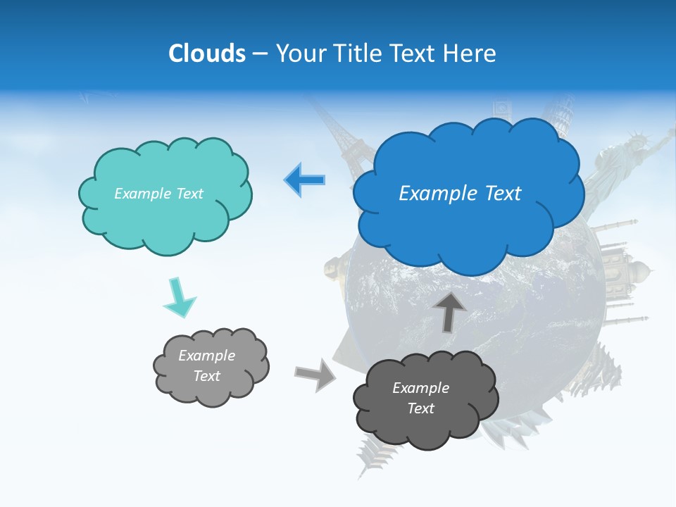 Greek Steps Church PowerPoint Template