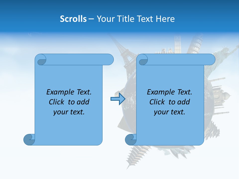 Greek Steps Church PowerPoint Template