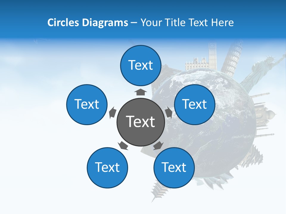 Greek Steps Church PowerPoint Template