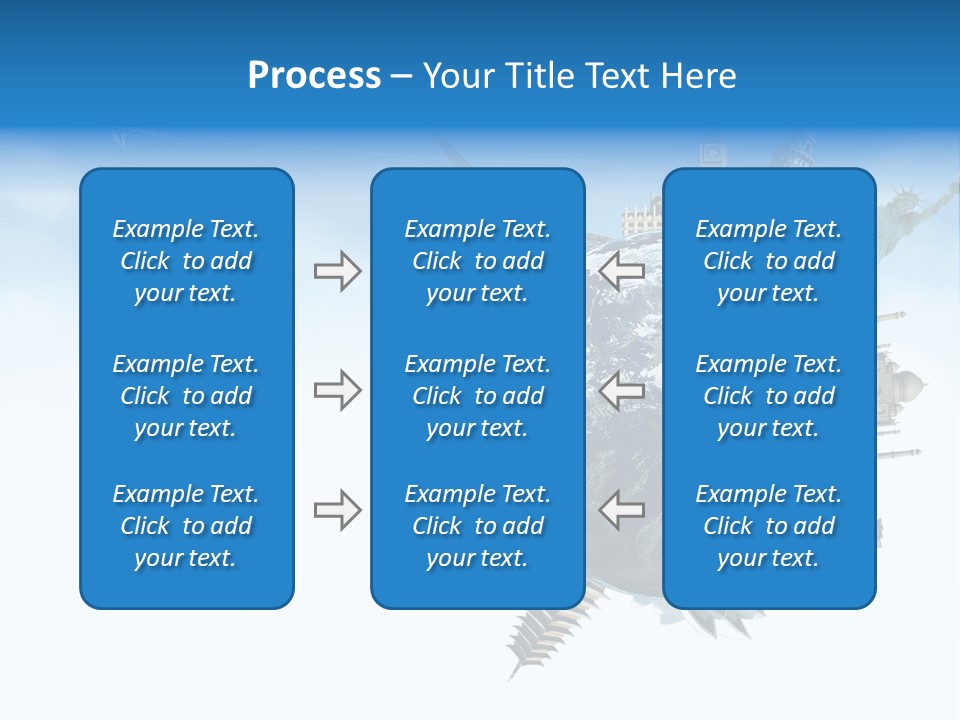 Greek Steps Church PowerPoint Template