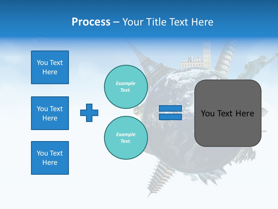 Greek Steps Church PowerPoint Template