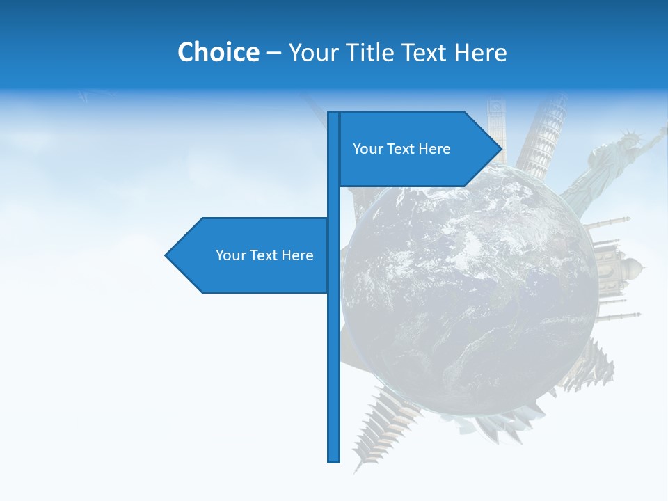Greek Steps Church PowerPoint Template
