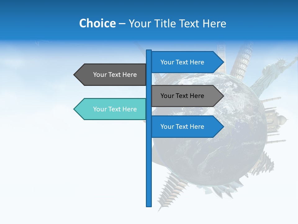 Greek Steps Church PowerPoint Template