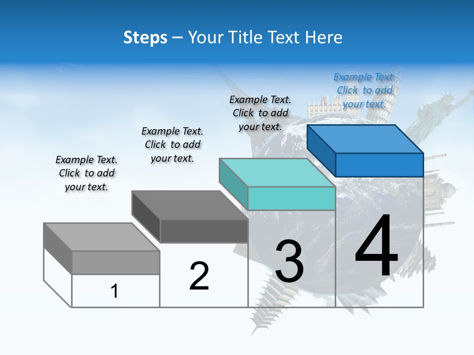 Greek Steps Church PowerPoint Template