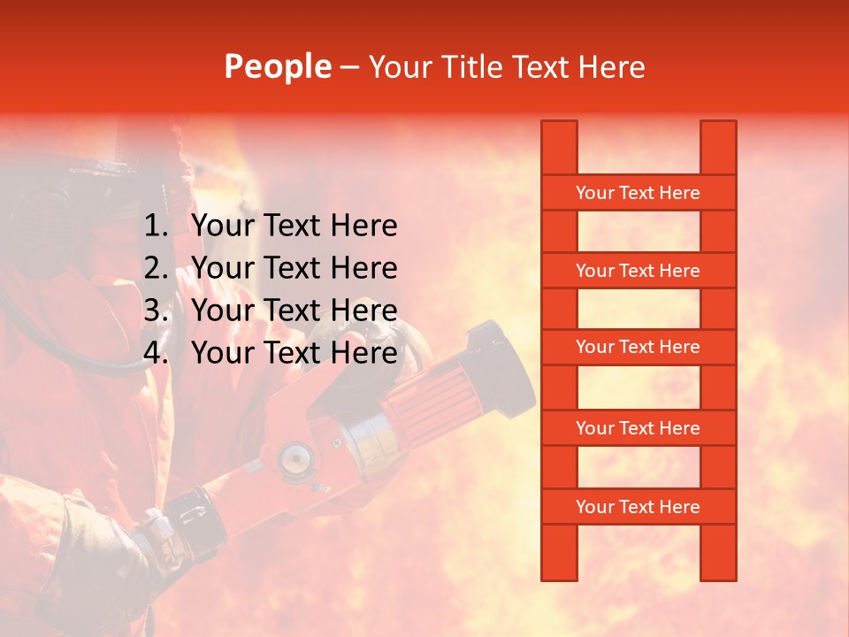 Coat Portrait Man PowerPoint Template