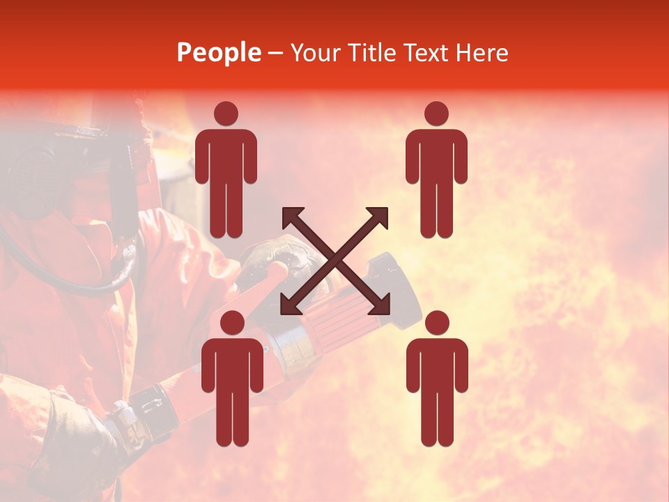 Coat Portrait Man PowerPoint Template