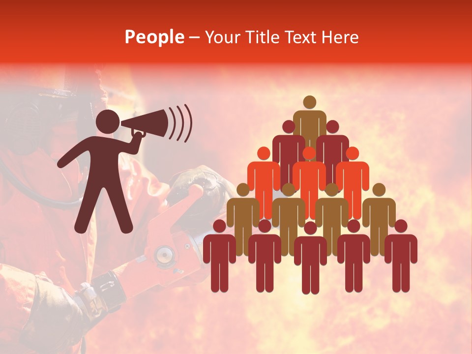 Coat Portrait Man PowerPoint Template