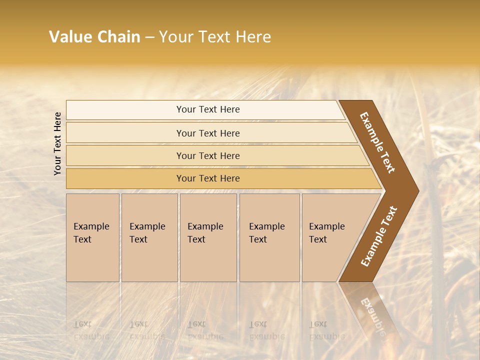 Food Summer Cornfield PowerPoint Template