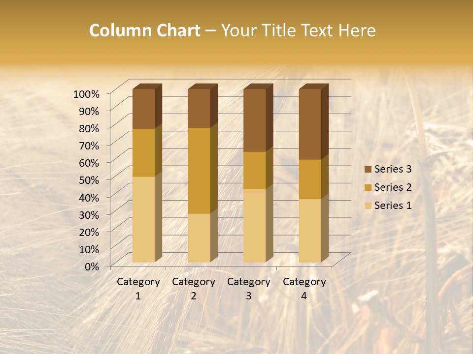 Food Summer Cornfield PowerPoint Template