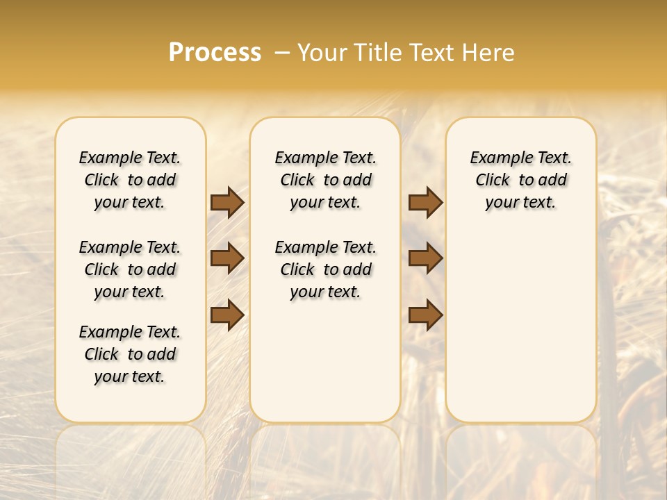 Food Summer Cornfield PowerPoint Template