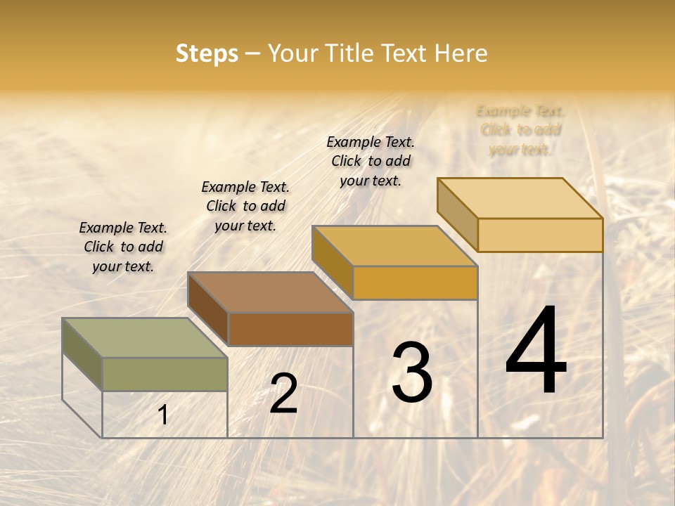 Food Summer Cornfield PowerPoint Template