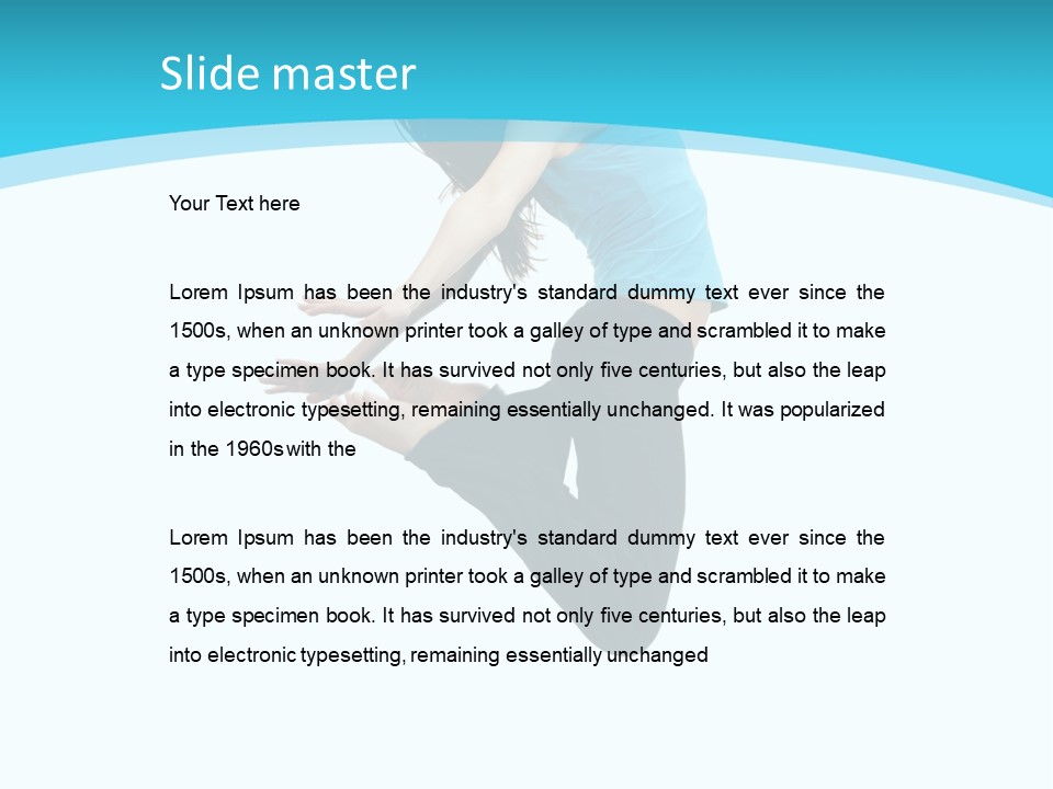 Isolated Joyful Fun PowerPoint Template