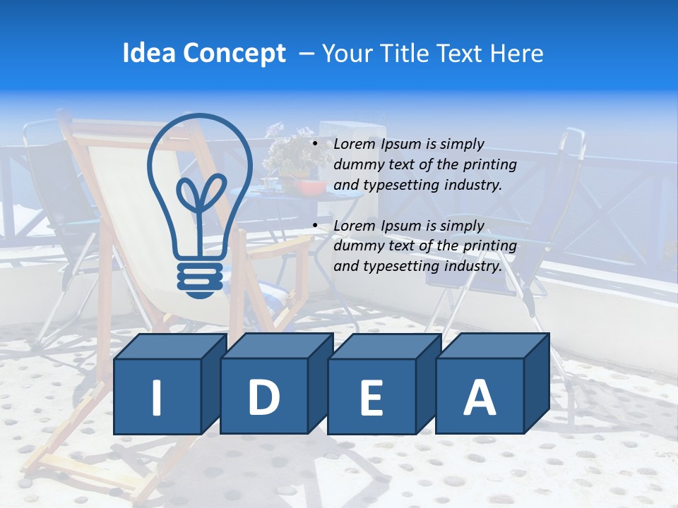 Tropical Beautiful Nature PowerPoint Template