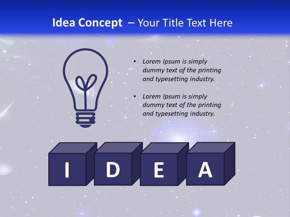 Light Astronomy Planet PowerPoint Template