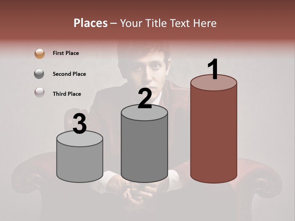 Man Interior Fashion PowerPoint Template