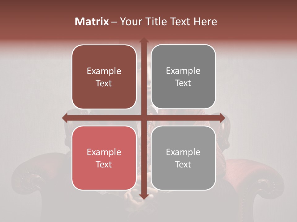 Man Interior Fashion PowerPoint Template