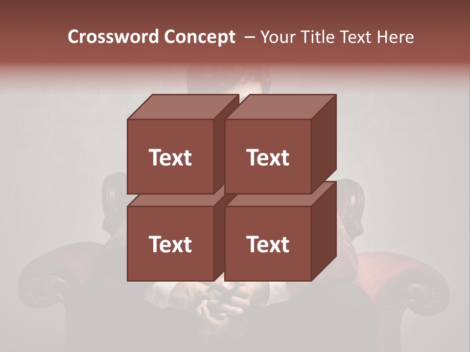 Man Interior Fashion PowerPoint Template