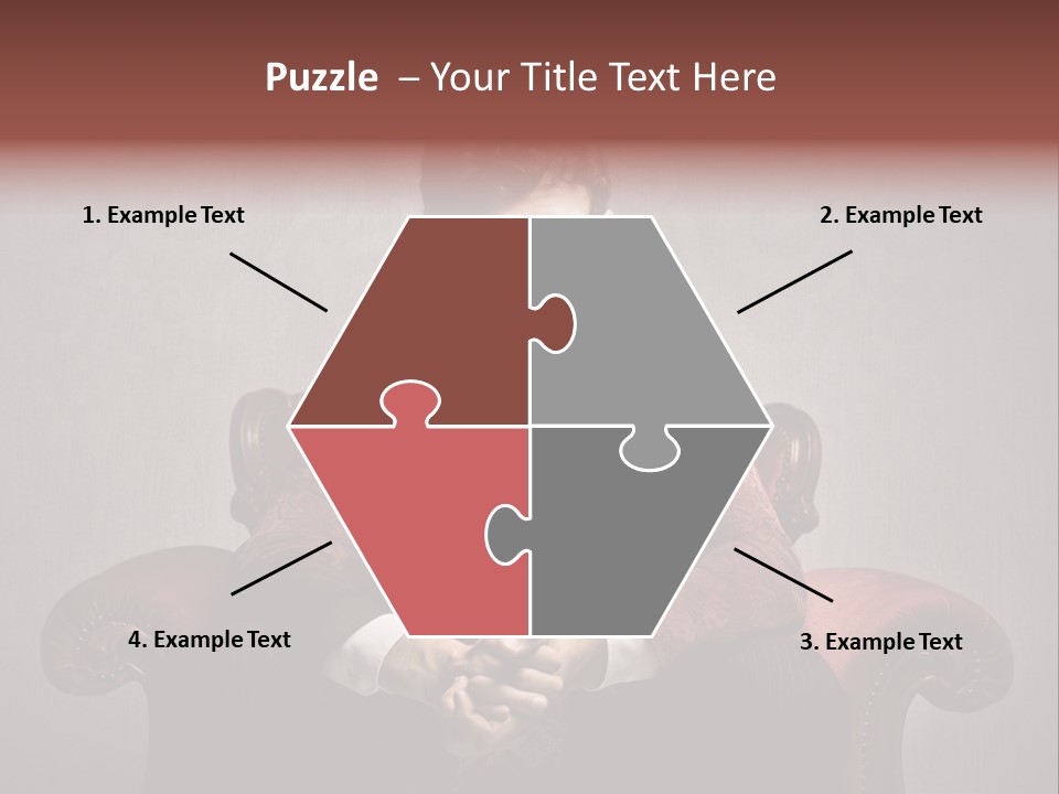 Man Interior Fashion PowerPoint Template