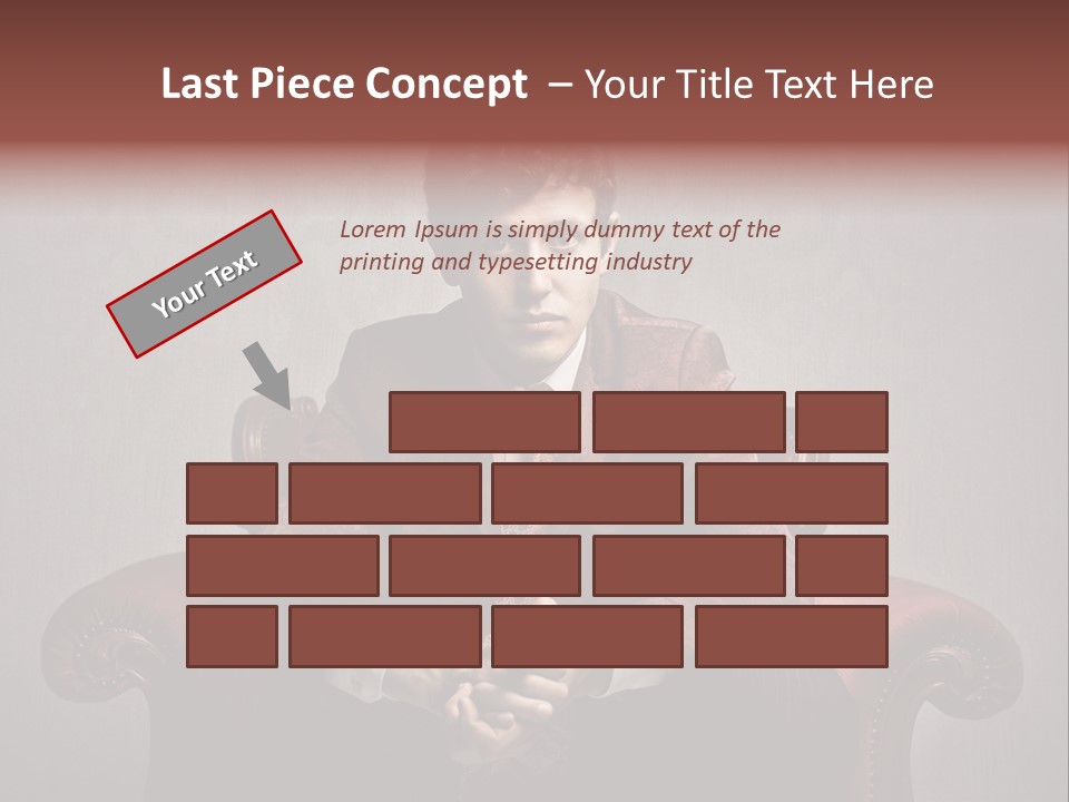 Man Interior Fashion PowerPoint Template