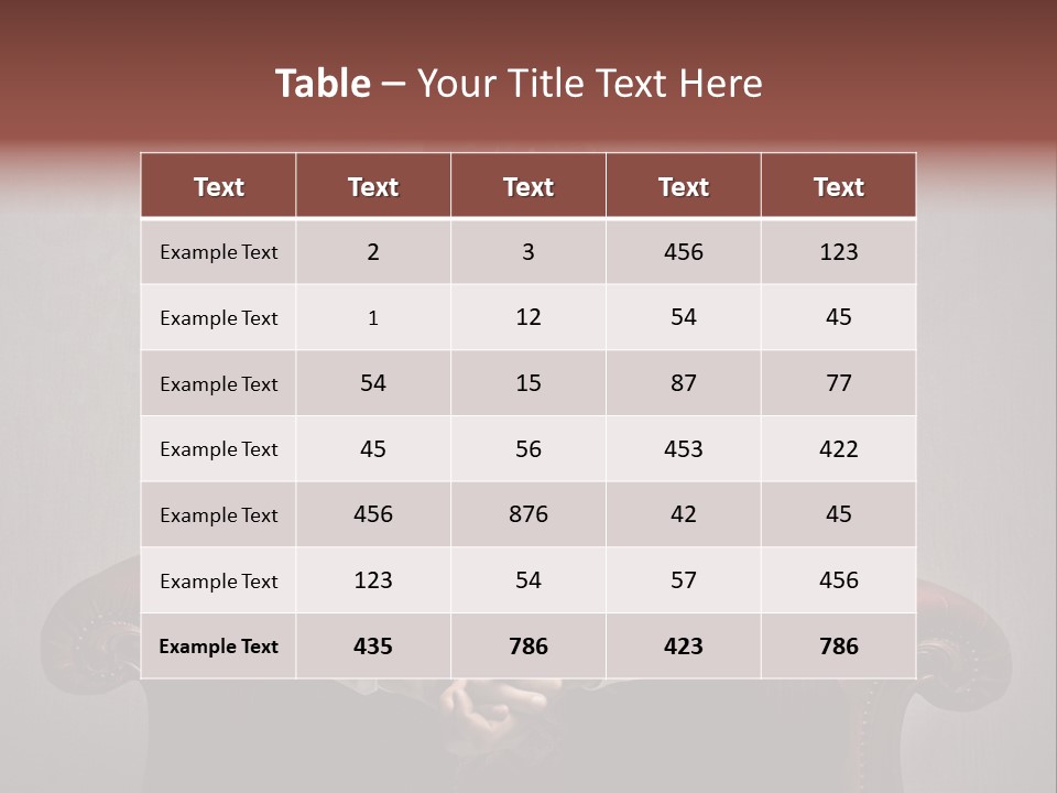 Man Interior Fashion PowerPoint Template